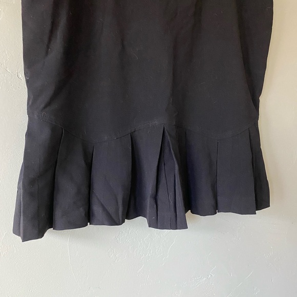A. Byer Pencil skirt, with ruffle hem, black, Size 11 - Picture 2 of 14